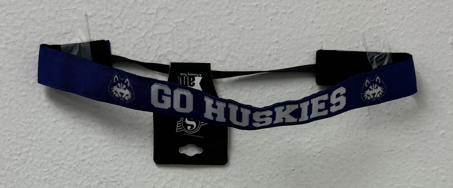 HEADBAND SPIRIT GEAR &quot;GO HUSKIES&quot;
