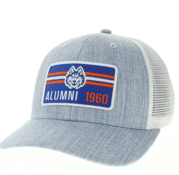 HUSKY ALUMNI BLUE/WHITE TRUCKER