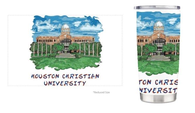 HCU JUSTIN PATTERN TUMBLER
