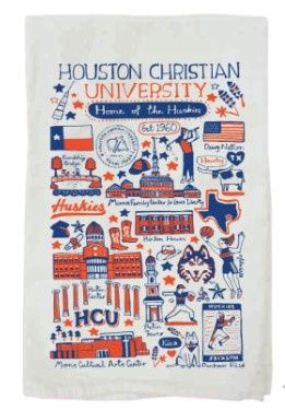 HCU COLLAGE TEA TOWEL