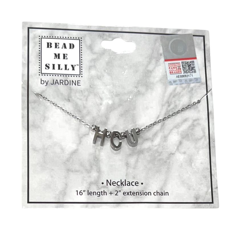 HCU  NECKLACE - SILVER TONE
