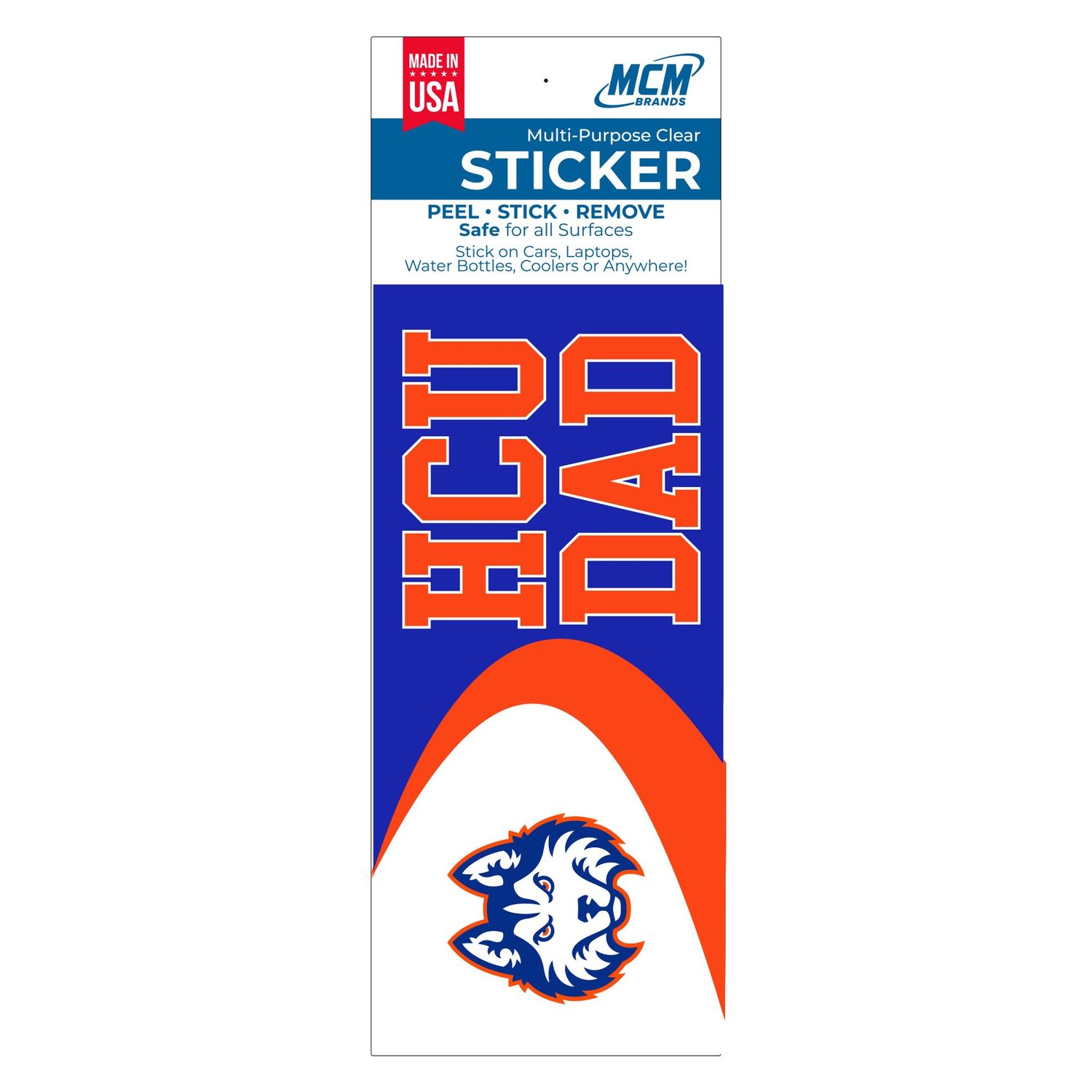 STICKER POLY MULTI-PURPOSE HCU DAD MCM GROUP