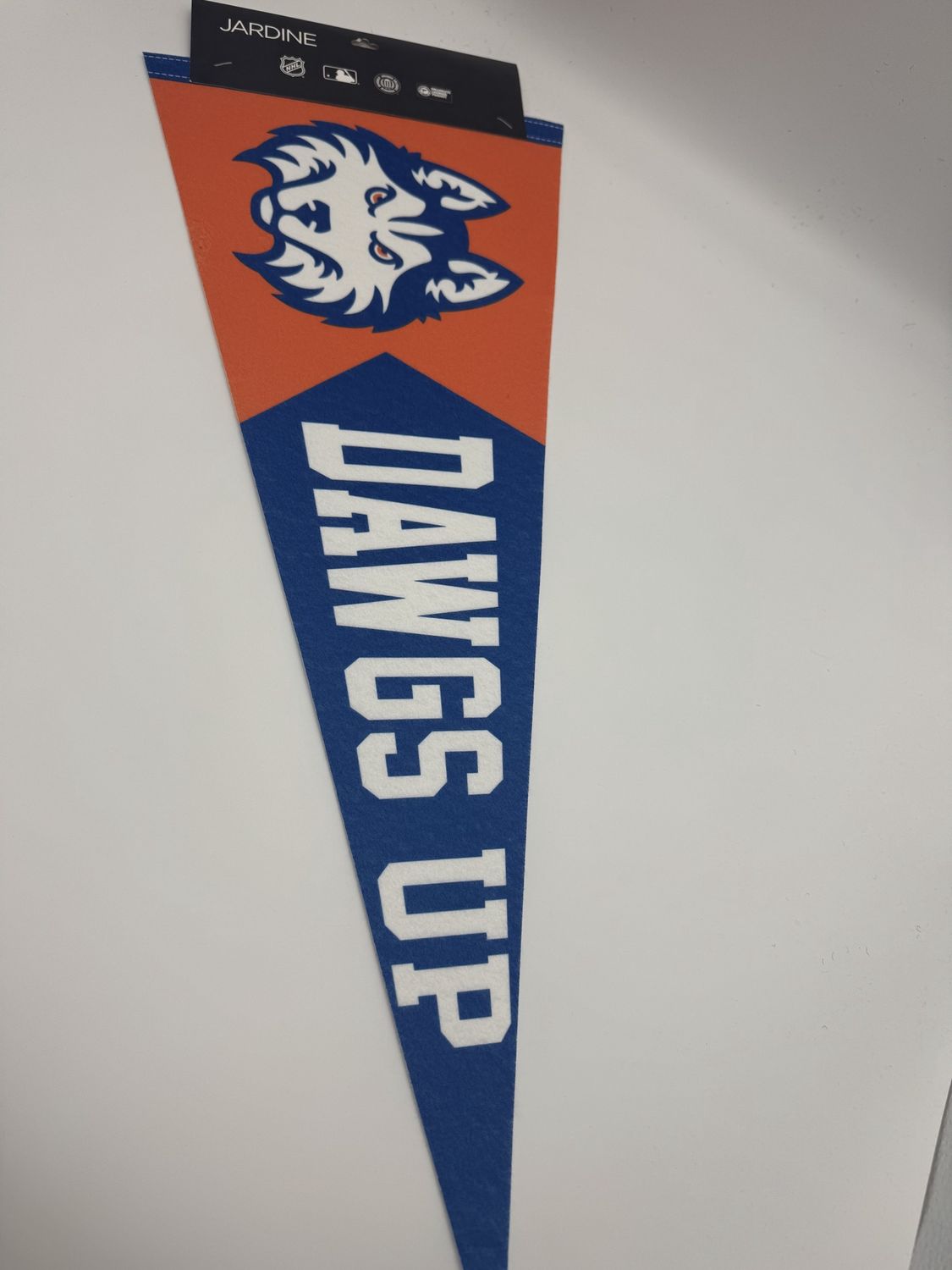 12&quot;X30&quot; DAWGS UP PENNANT