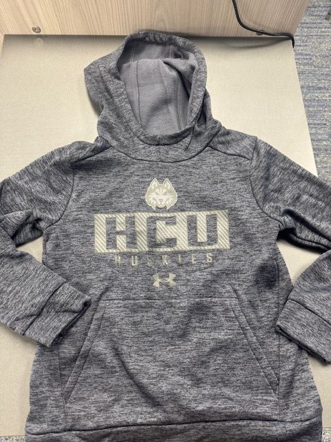 YOUTH UA HCU FLEECE, Color: GREY, Size: YS