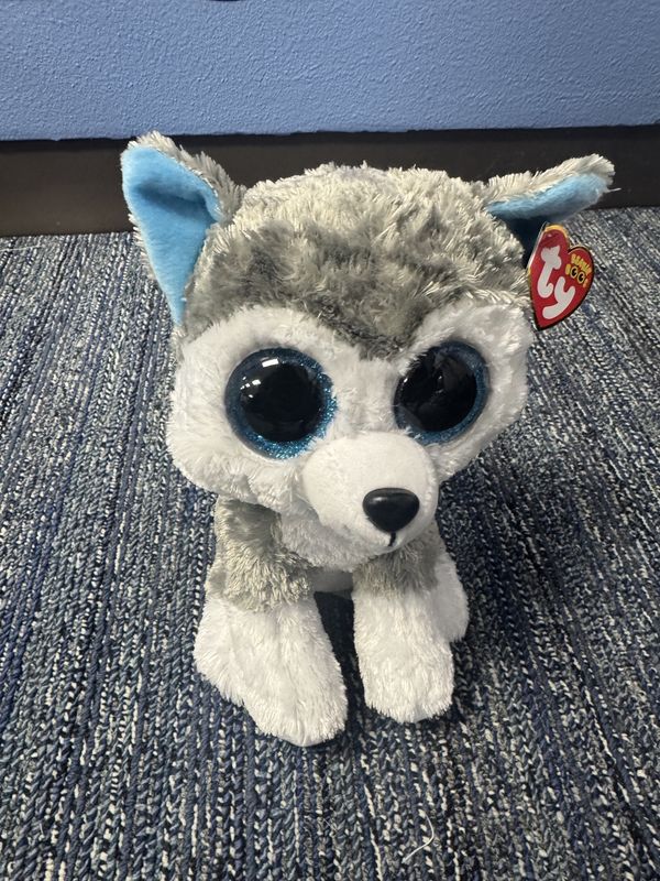 TY BEANIE BOOS SLUSH HUSKY PLUSH TYINC.