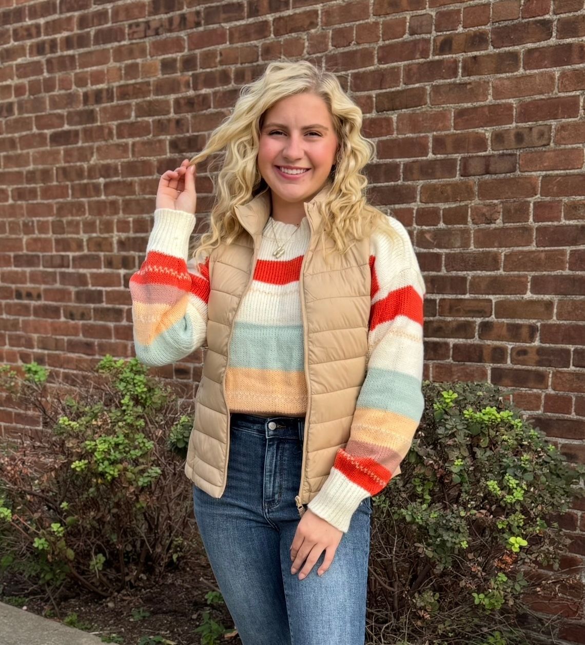 Color Block Sweater