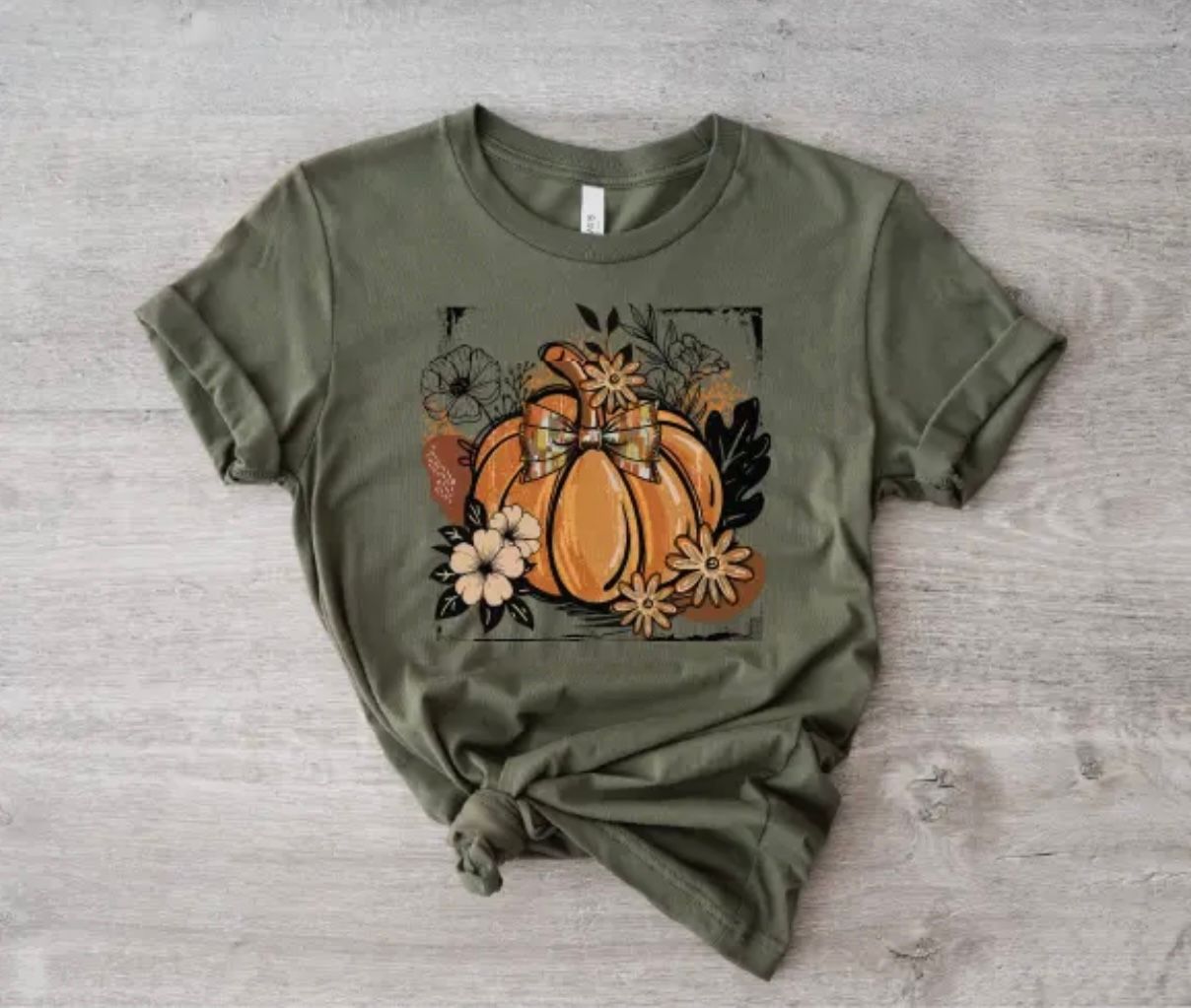 Floral Pumpkin