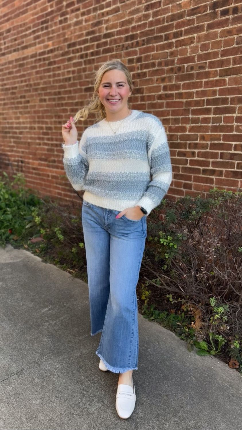 Soft Knit Textured Sweater