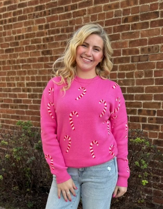 Candy Cane Sweater