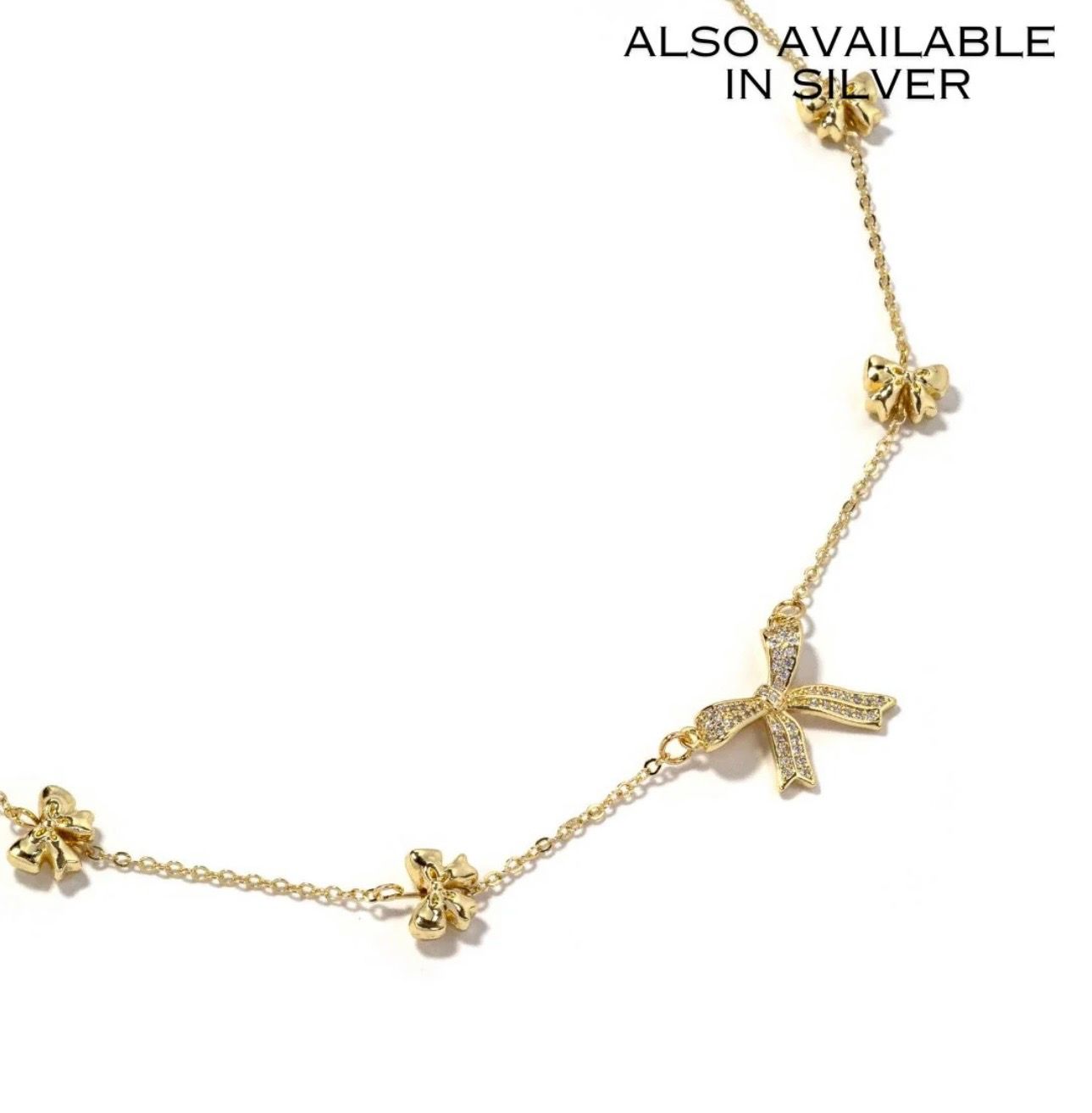Bows Necklace