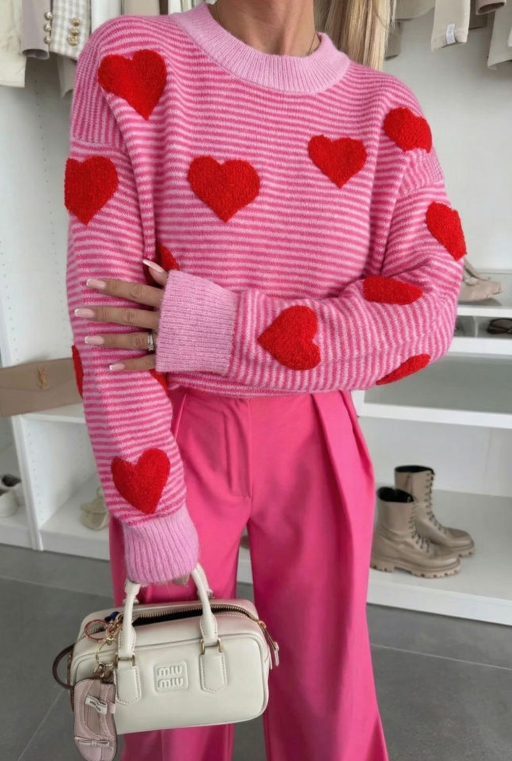 Valentine Knit Sweater