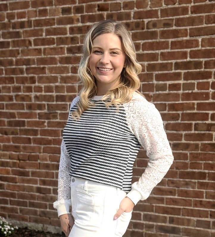 Black Stripe Textured Knit