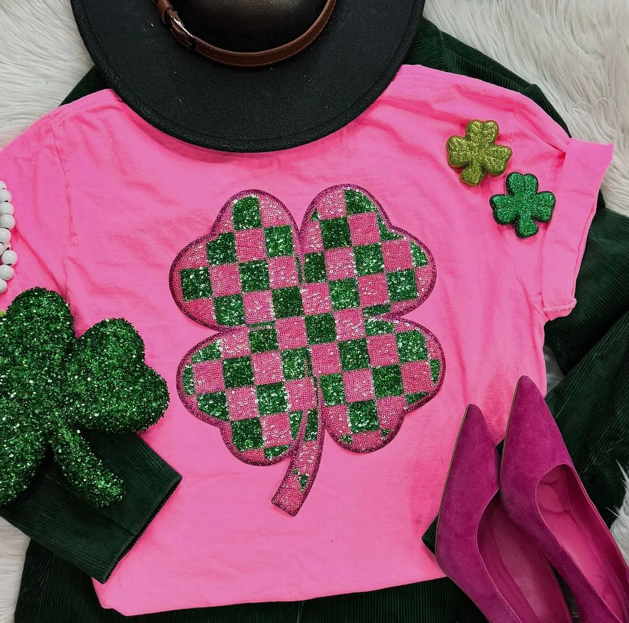 Checkered Shamrock
