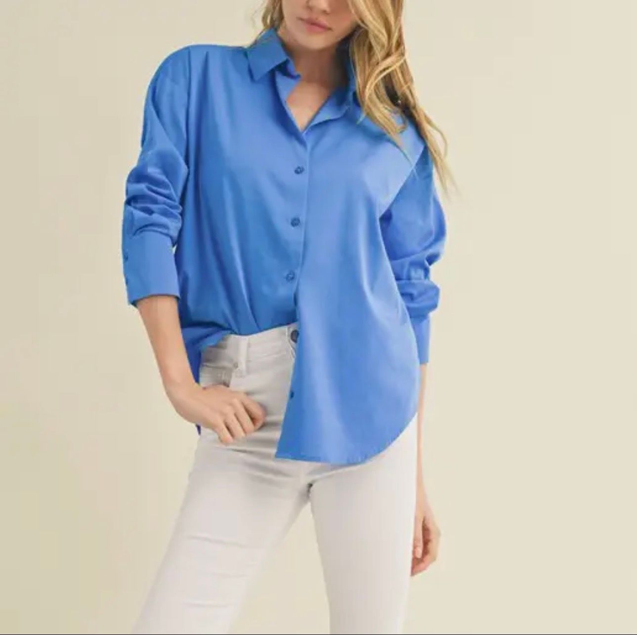 Poplin Button Down