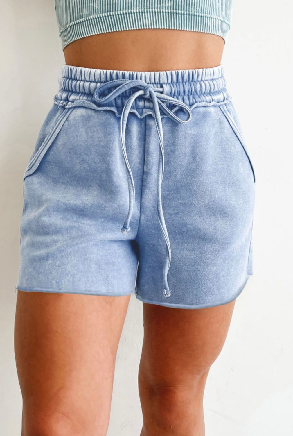 Mineral Washed Shorts