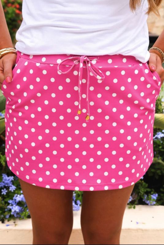 Polka Dot Skort