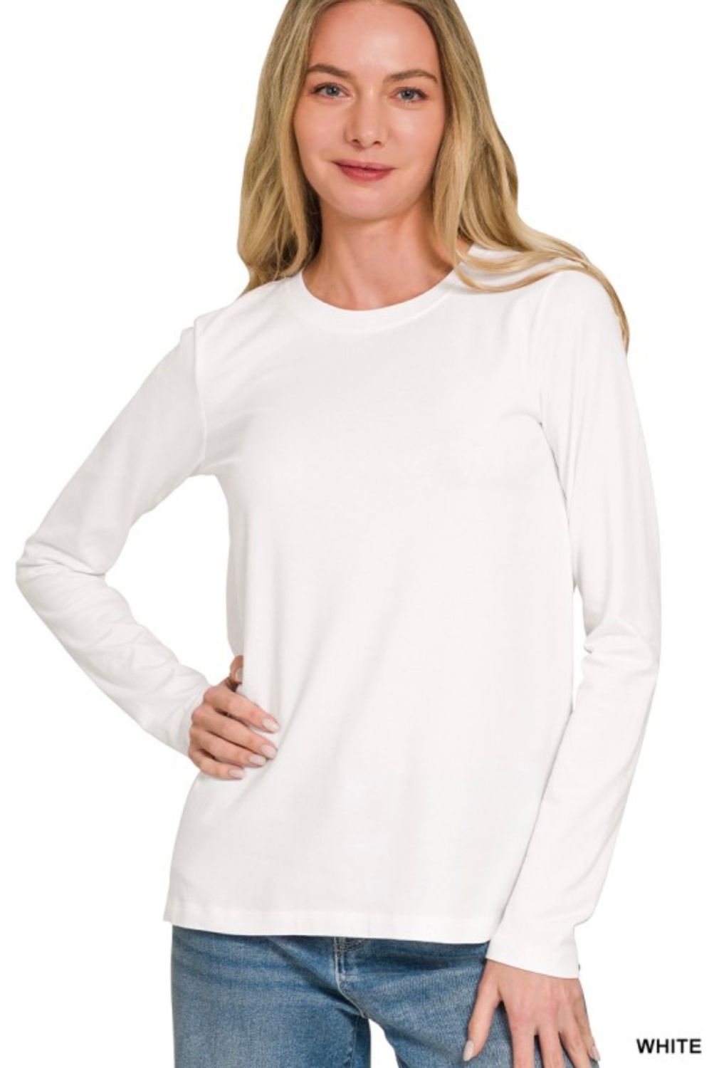 Crew Neck Long Sleeve