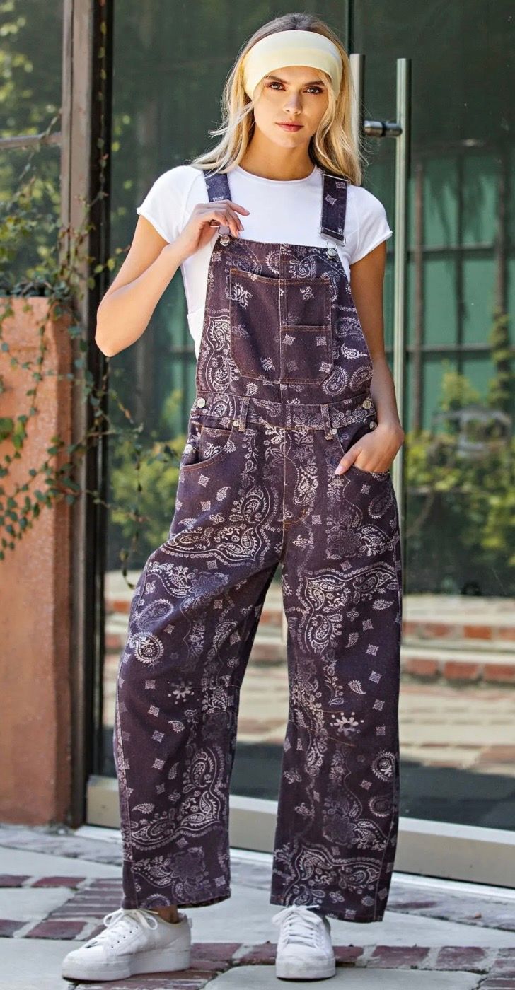 Mineral Washed Paisley