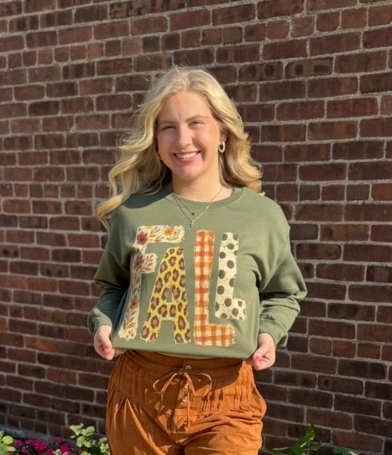 Fall Pattern Sweatshirt