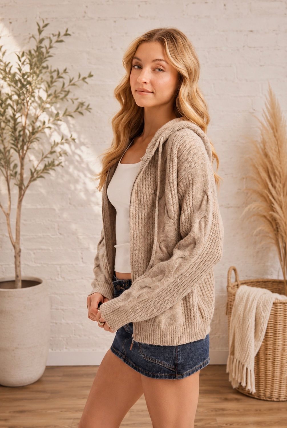 Cable Knit Cardigan