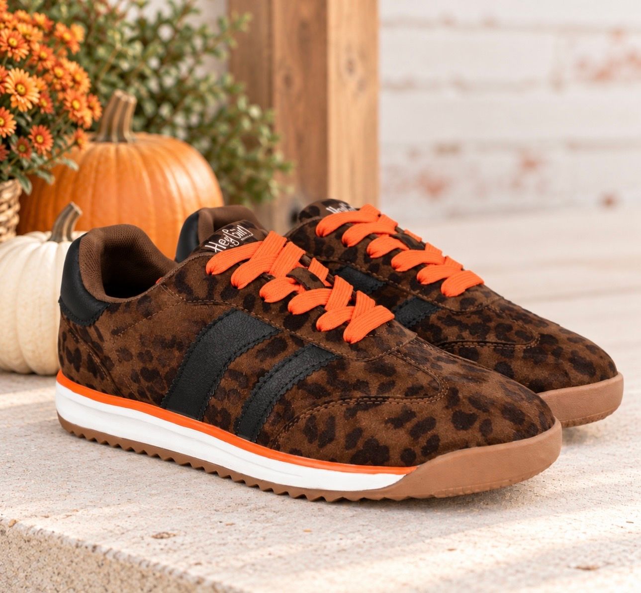 Corky's Leopard Tennis Shoe