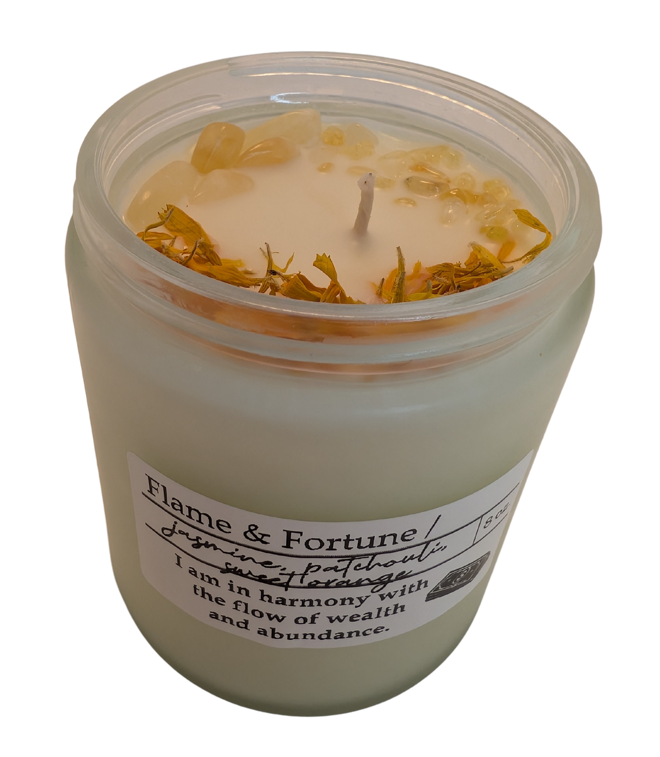 Flame &amp; Fortune Candle