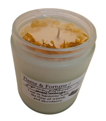 Flame &amp; Fortune Candle