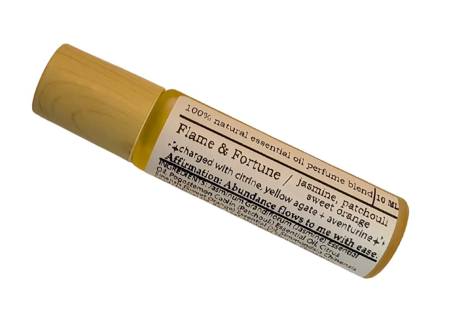 Flame &amp; Fortune - Essential Oil Perfume Roll-On