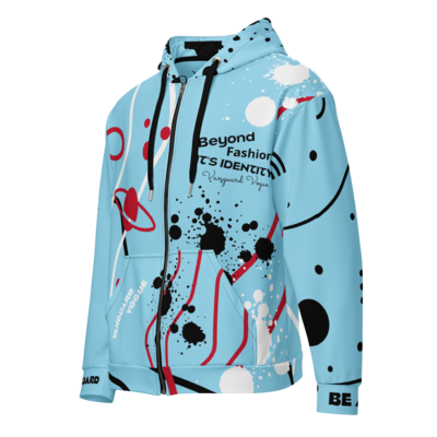 All-Over Print ZEPHYR ZEN Recycled Fabric Unisex Zip Hoodie