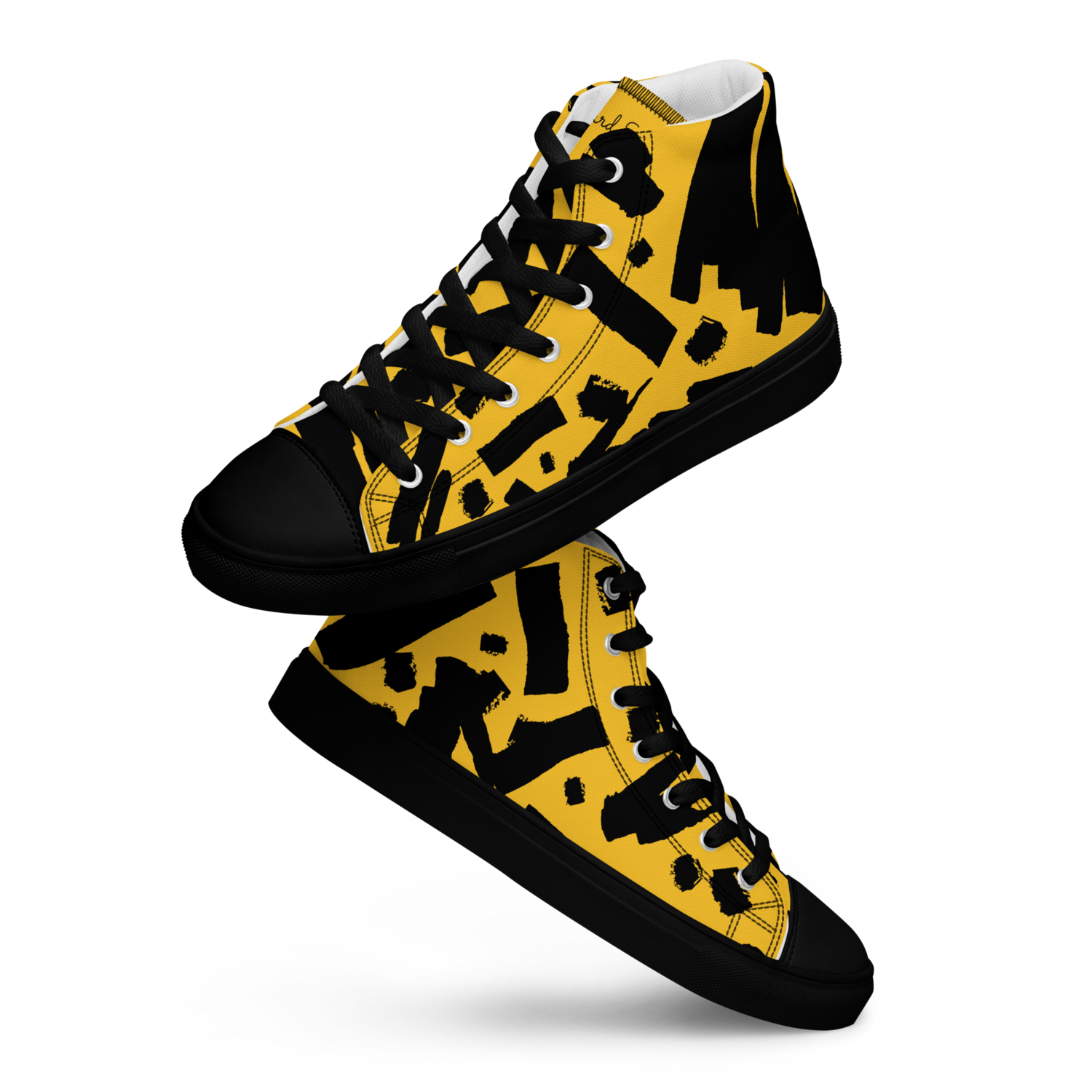 Unisex High Top HIP-HOP Canvas Shoes - Sunny Day