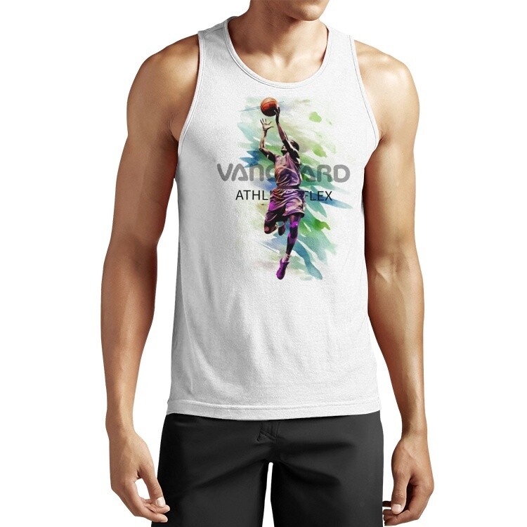 Men&#39;s Performance Cotton Tank Top Shirt