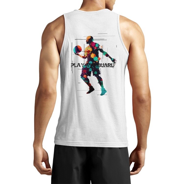 Men&#39;s Performance Cotton Tank Top Shirt