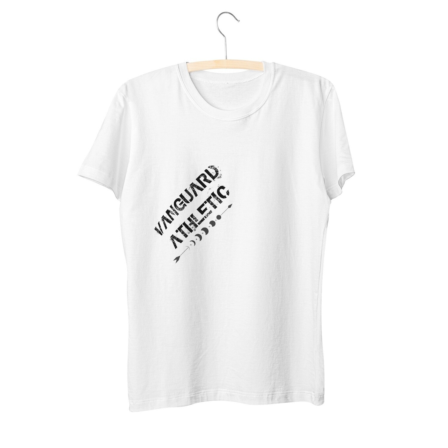 Unisex Short Sleeve Crew Neck Cotton Jersey T-Shirt