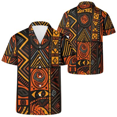 Men&#39;s Boho Casual Style Shirt - Tribal Tapestries