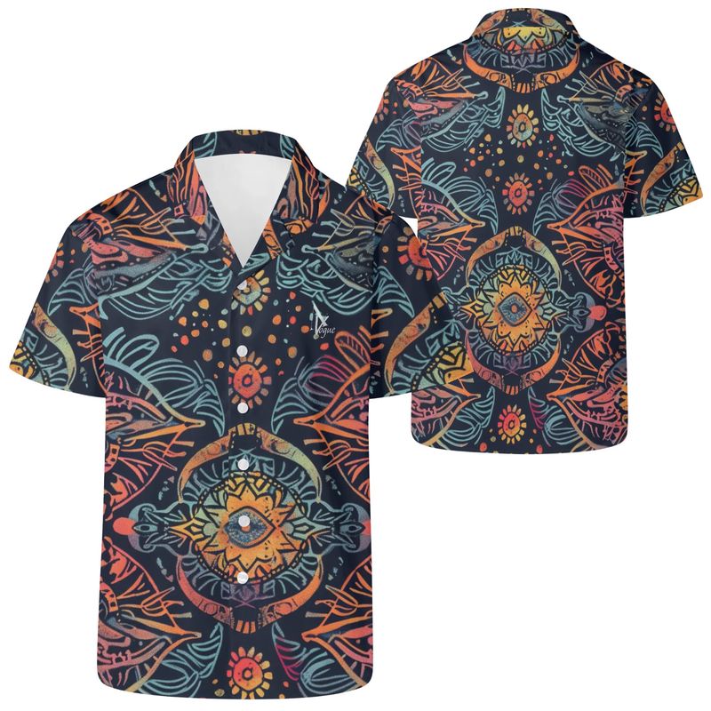 Men&#39;s Boho Casual Style Shirt - Mystic Mandalas