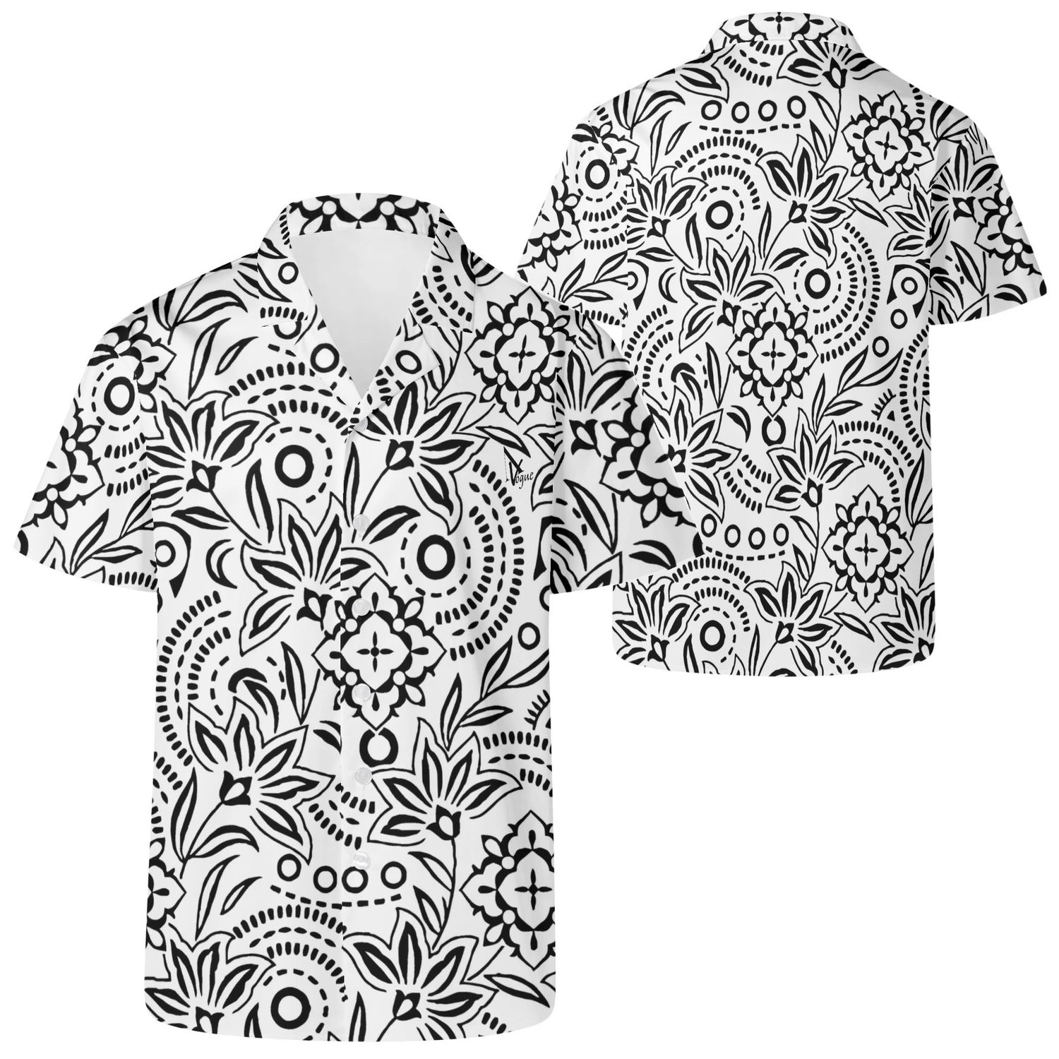 Men&#39;s Art Casual Style Shirt - Gallery Glitz, size: 2XS