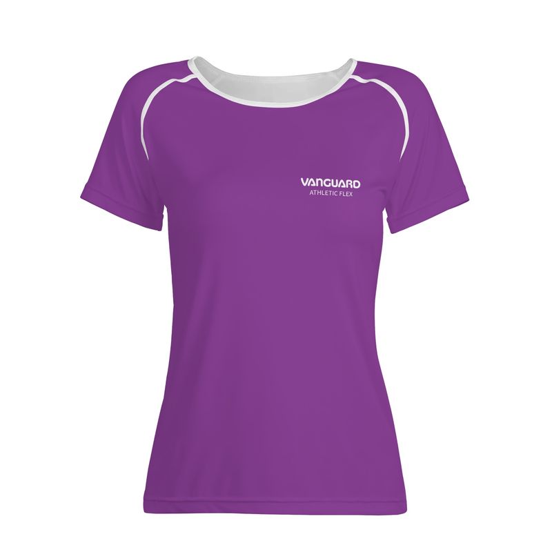 Women&#39;s Handmade Athletic Shirt - Purple