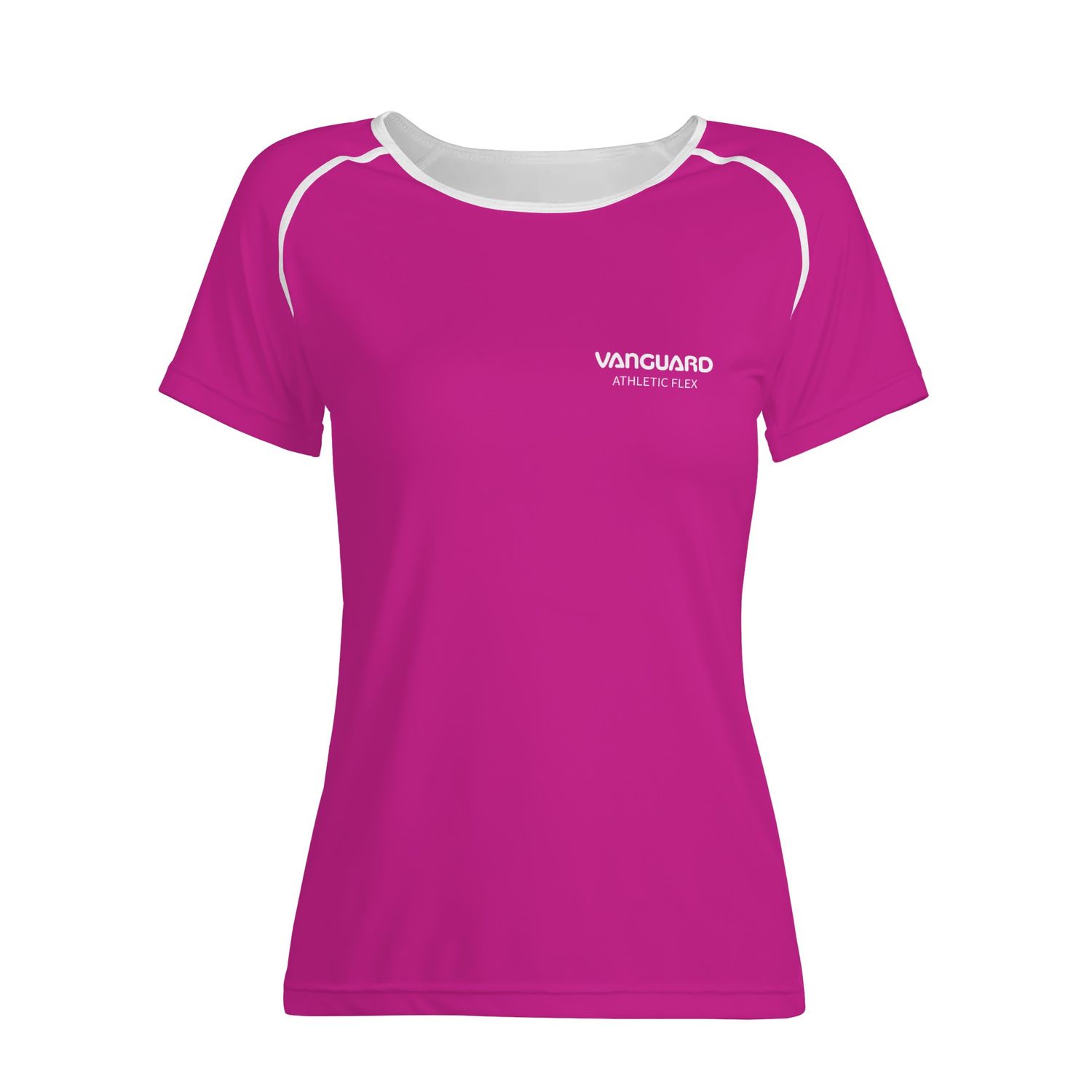 Women&#39;s Handmade Athletic Shirt - Bright Pink, size: XS