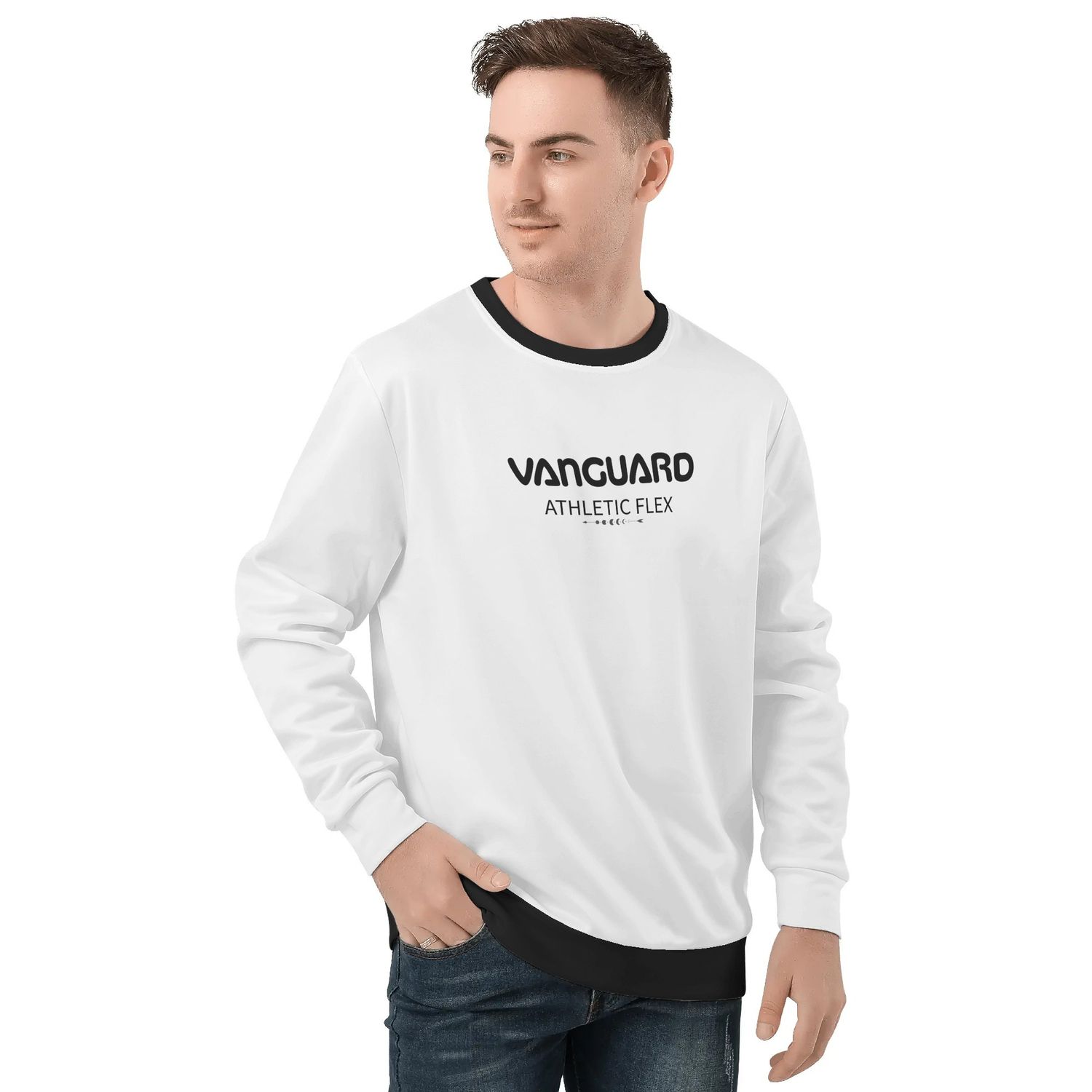 Unisex Crew Neck Sweatshirt, size: S