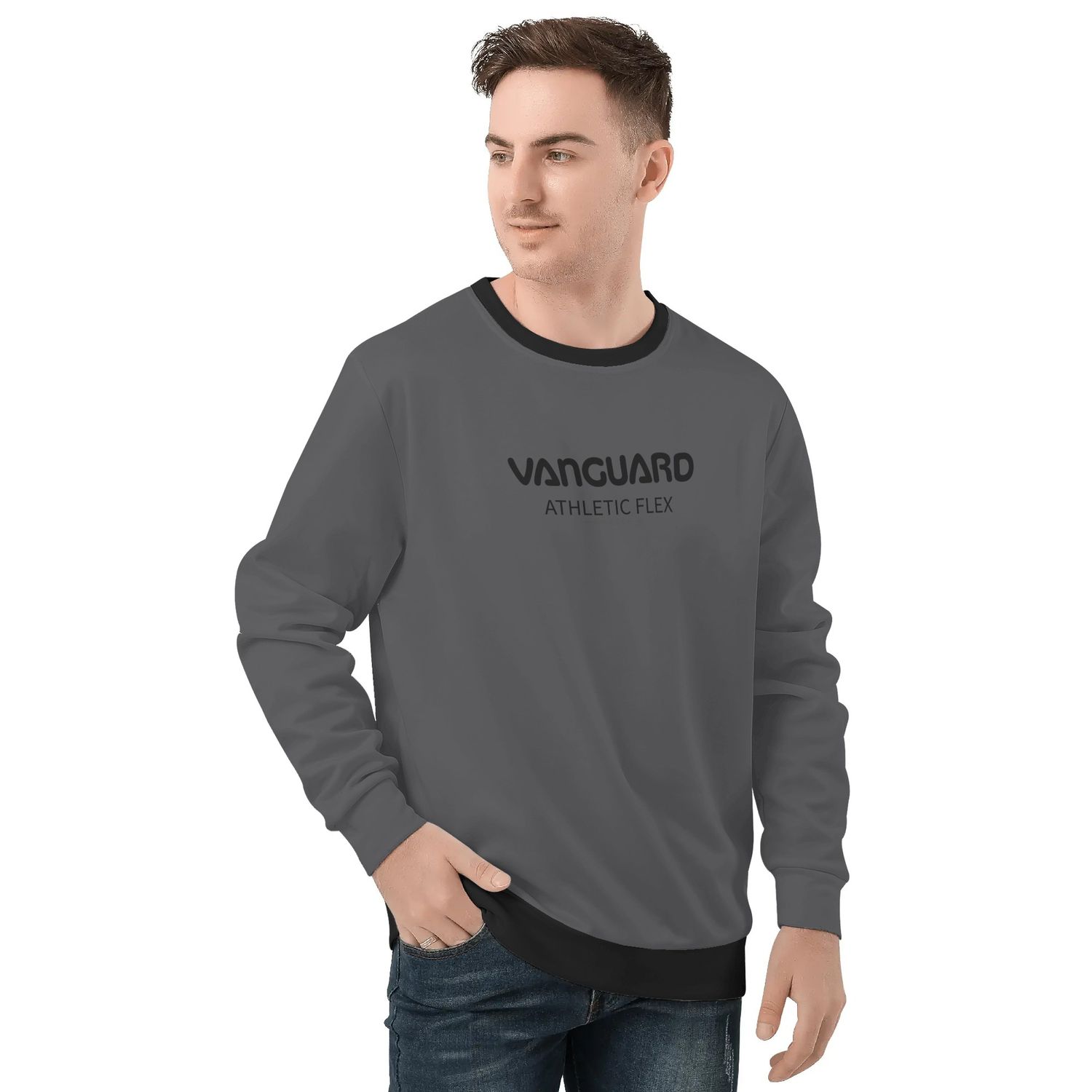 Unisex Crew Neck Sweatshirt, size: S