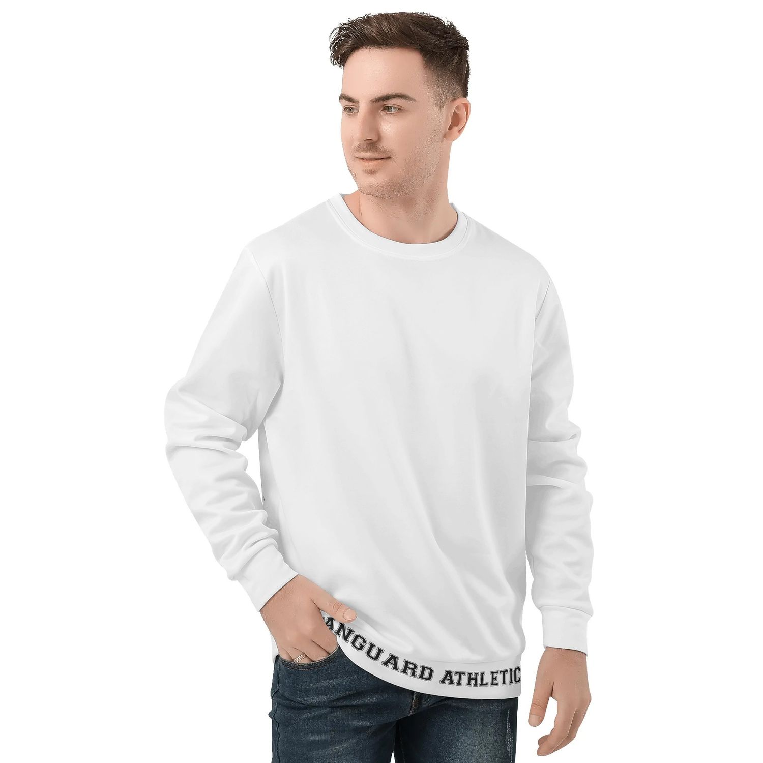 Unisex Crew Neck Sweatshirt, size: S