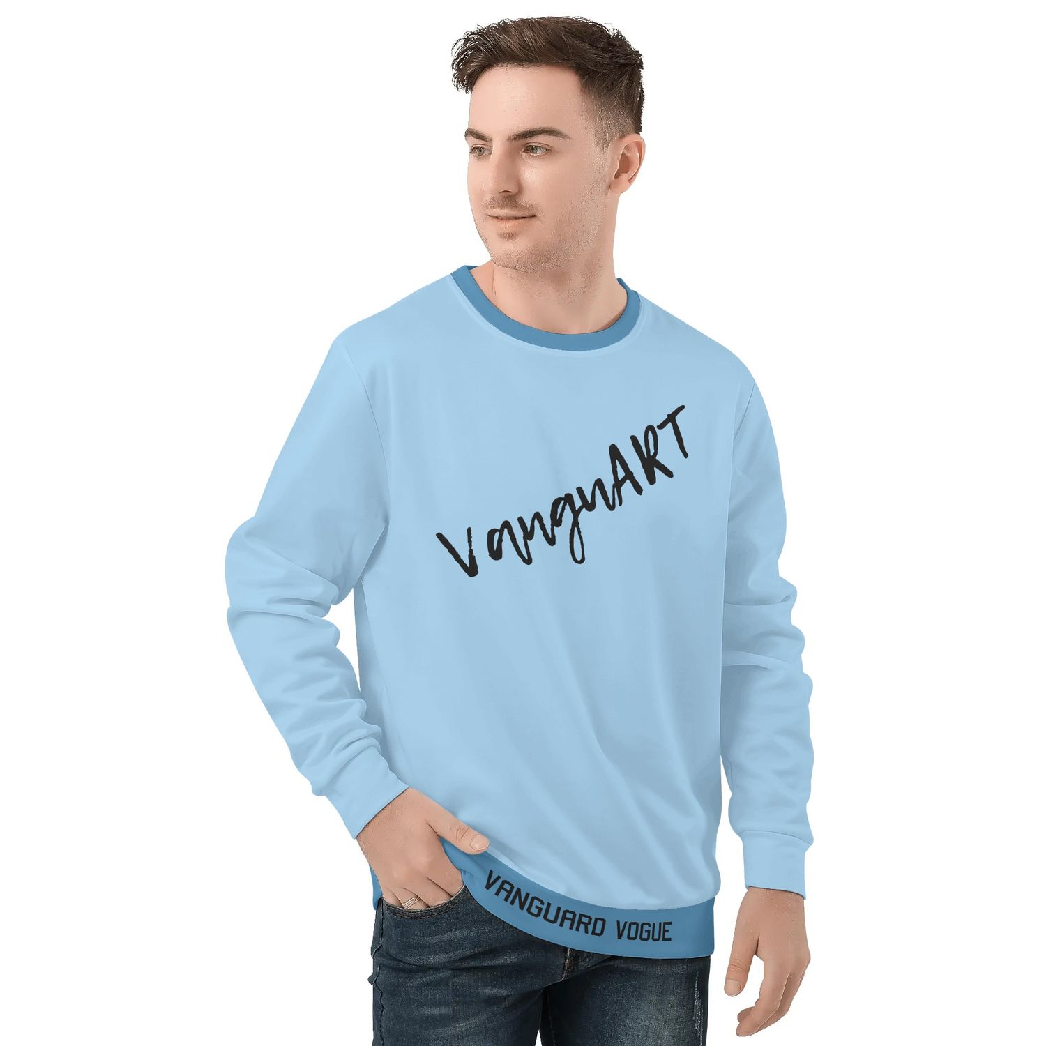 Unisex Crew Neck Sweatshirt, size: S