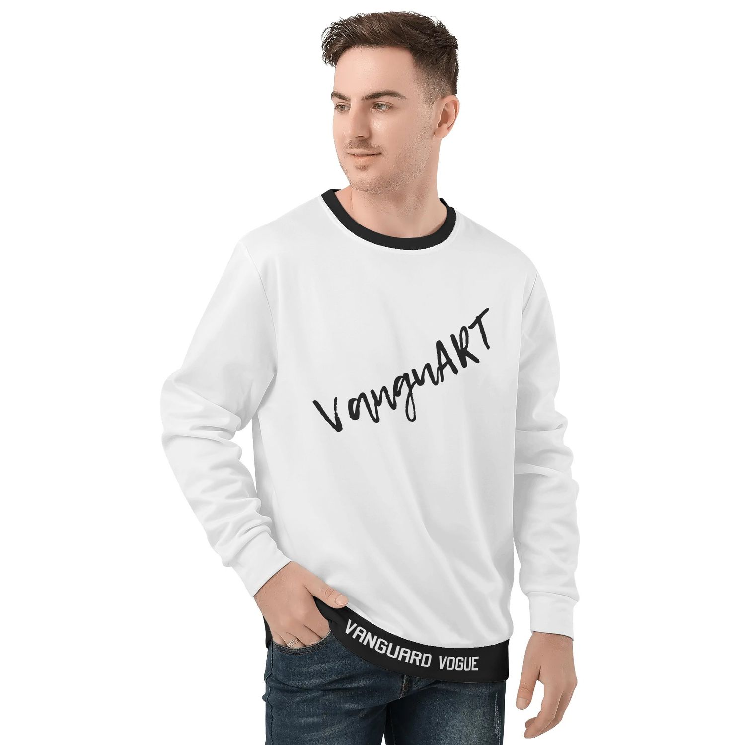 Unisex Crew Neck Sweatshirt, size: S