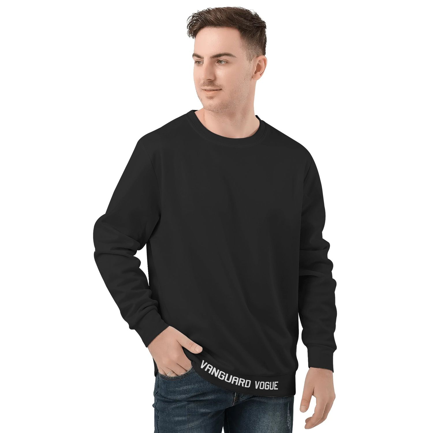 Unisex Crew Neck Sweatshirt, size: S