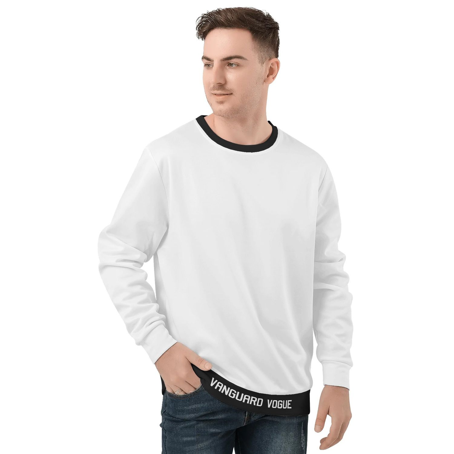 Unisex Crew Neck Sweatshirt, size: S