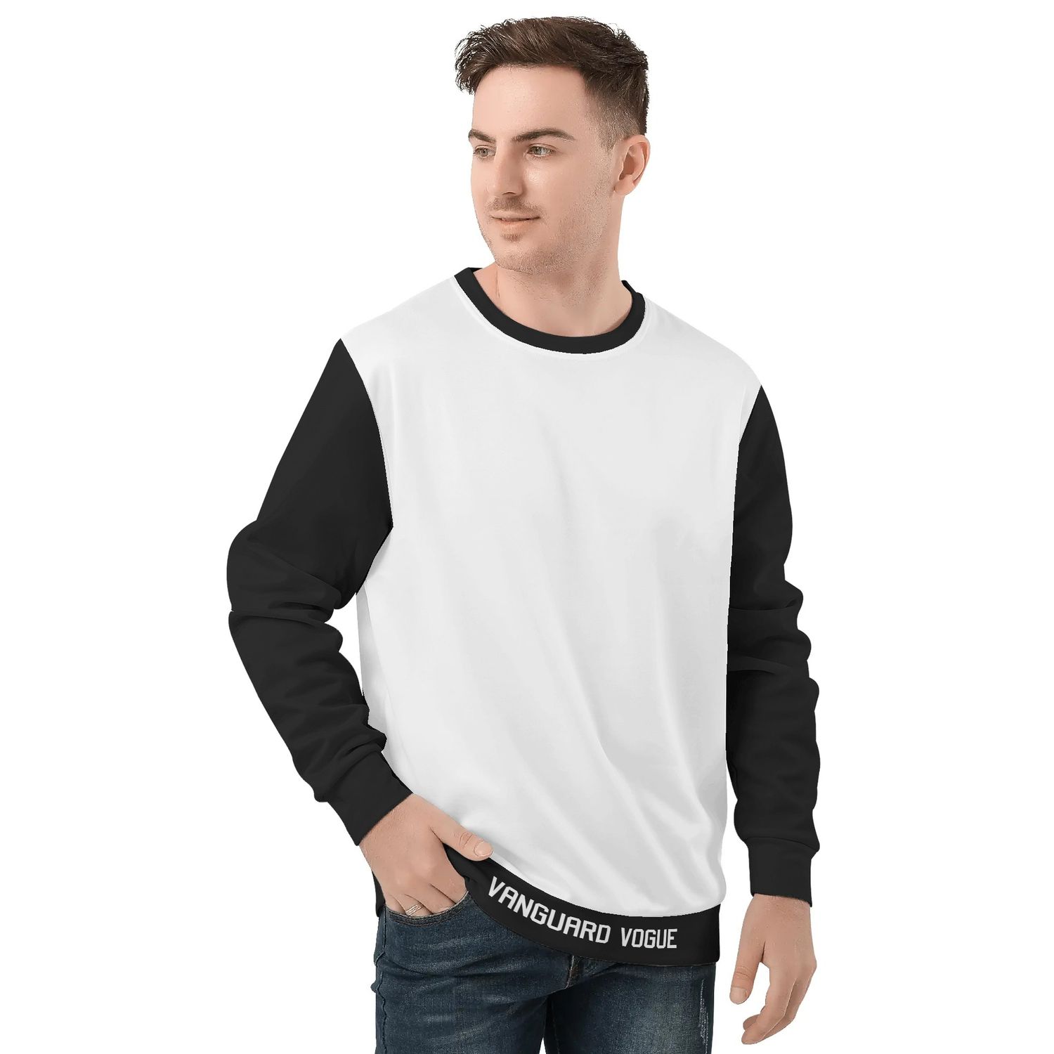 Unisex Crew Neck Sweatshirt, size: S