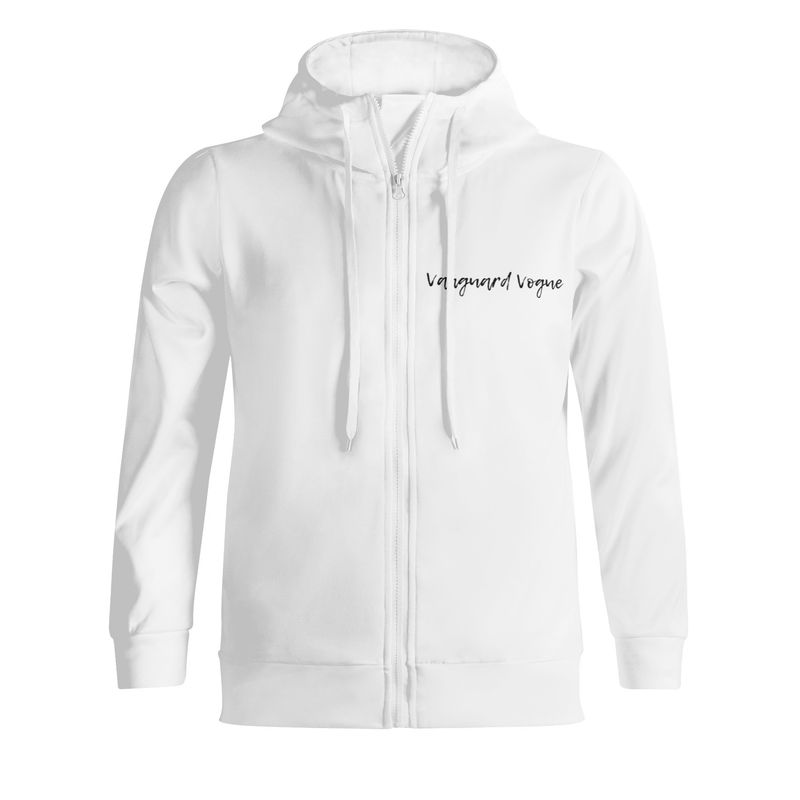 Unisex Full Zip Turtleneck Hoodie Streetwear