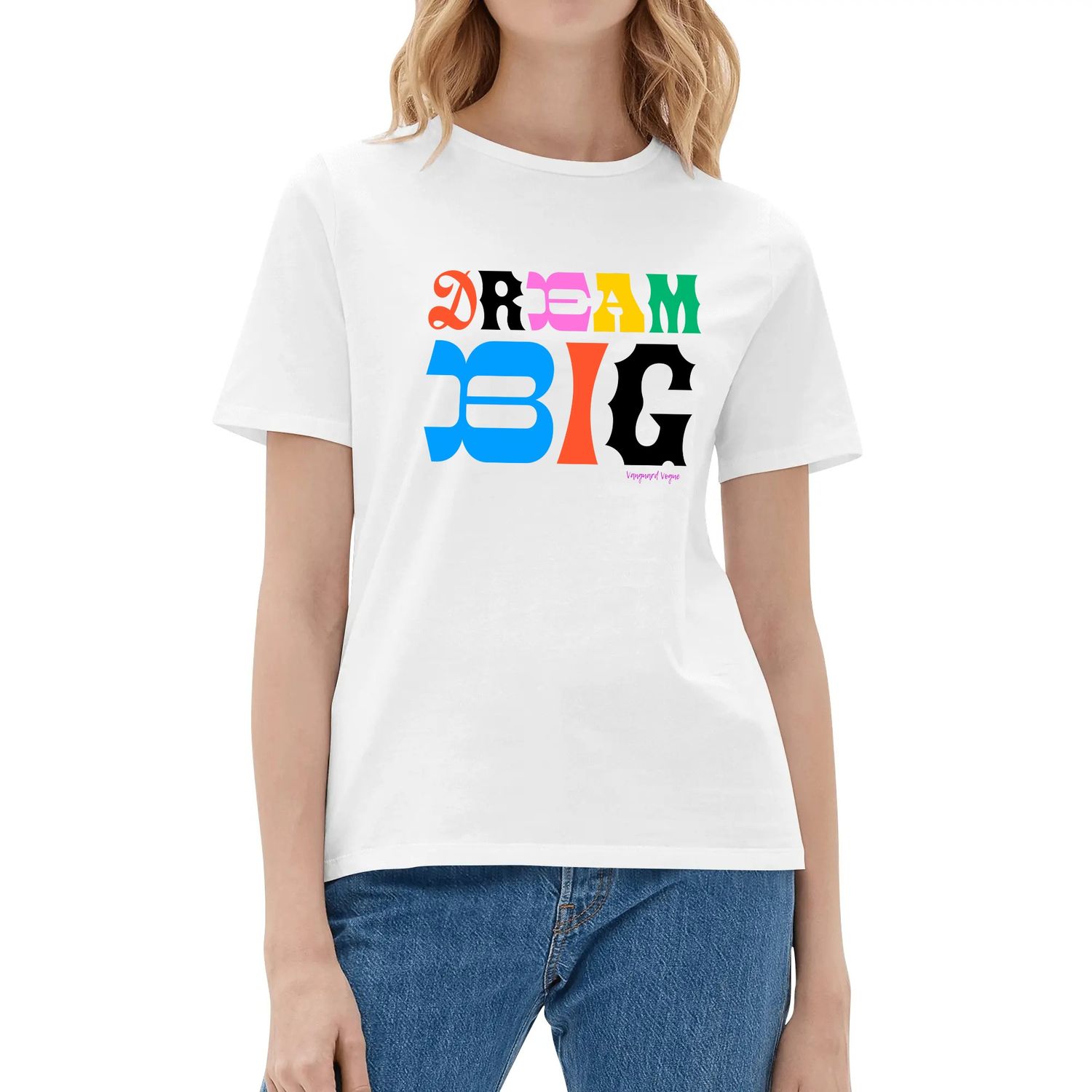 Women&#39;s Cotton  T Shirt, color: White, size: S