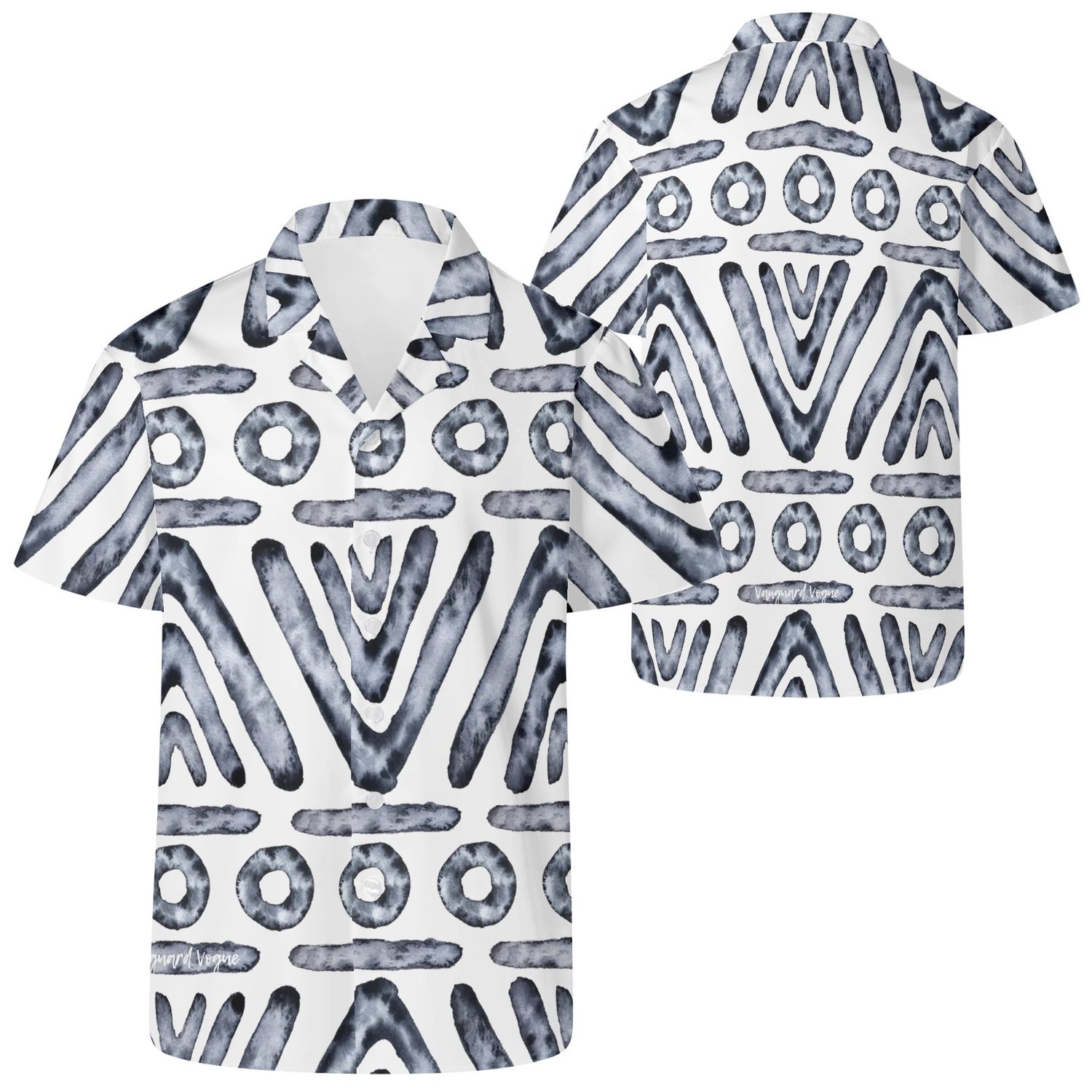 Men&#39;s Casual Hawaiian Style Shirt, size: 2XS