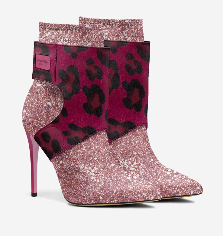 Handcrafted - Future High Heel - Jaguar Fuchsia Luxe Hair Leather